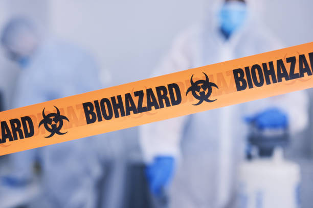 Professional Biohazard technician working in Columbia, NJ
